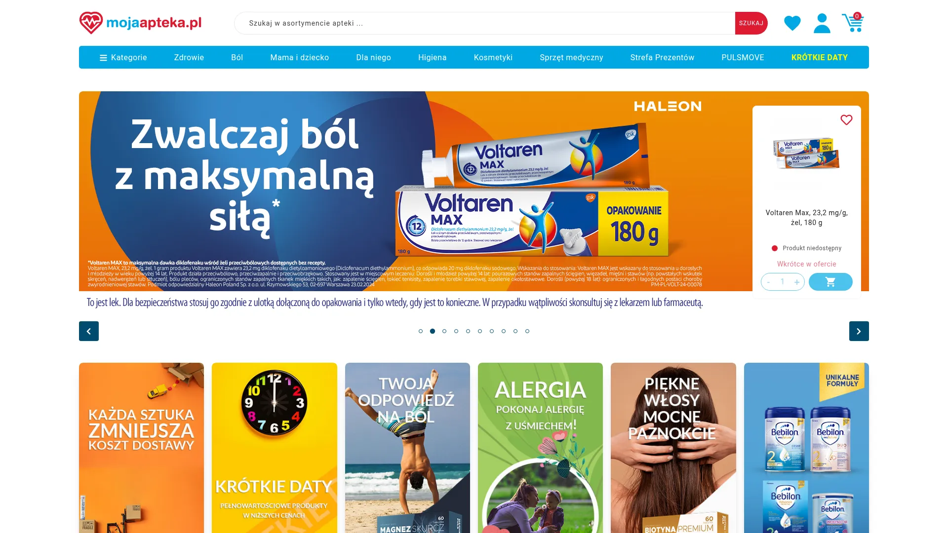 Zrzut ekranu strony Farmline II Sp. z o.o.