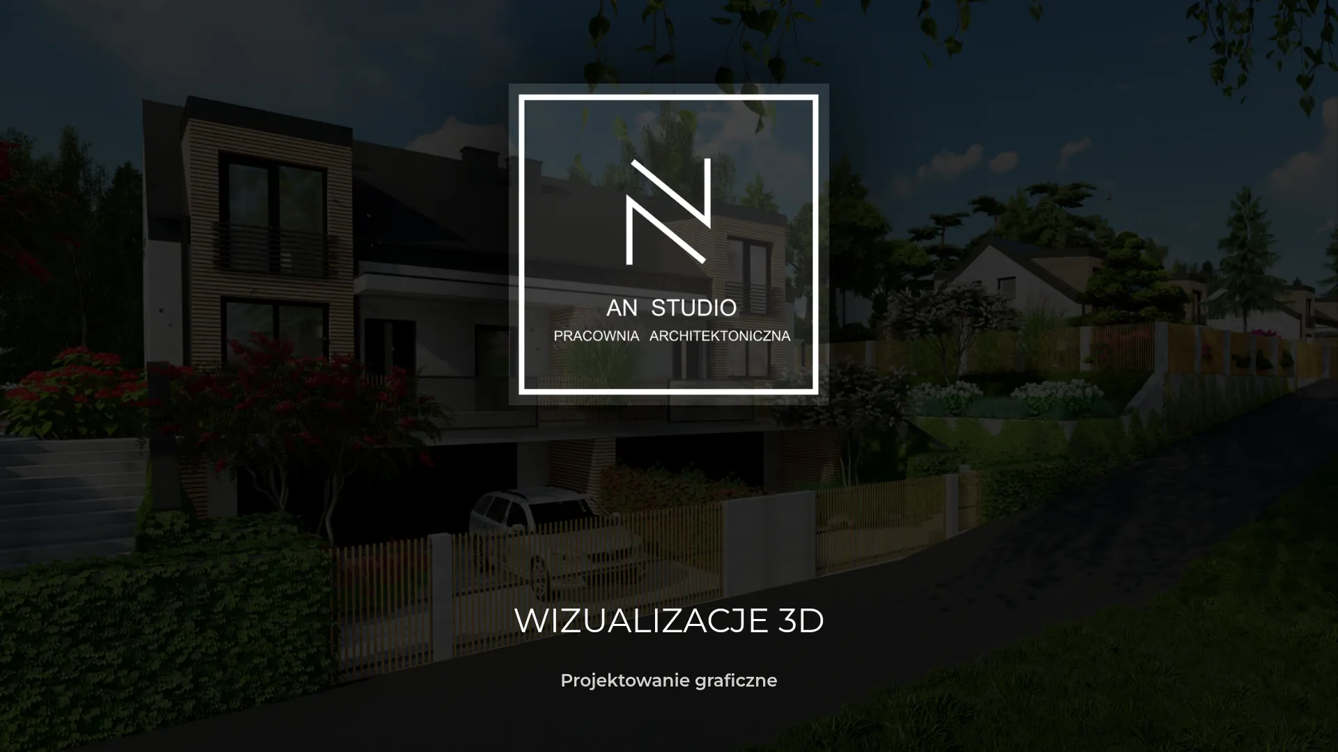 Zrzut ekranu strony AN Studio Pracownia Architektury Anna Michura